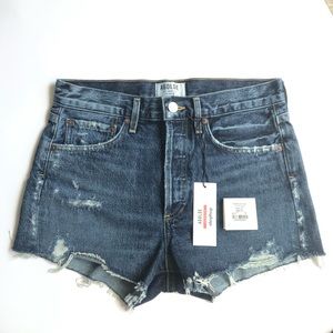 Agolde Parker shorts NWOT high waist manifest 25